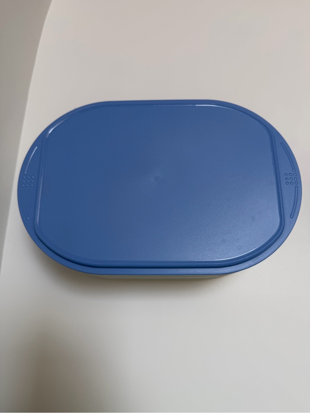 Tupperware Stackable Food Containers with Blue Lid - Picture 2 of 15